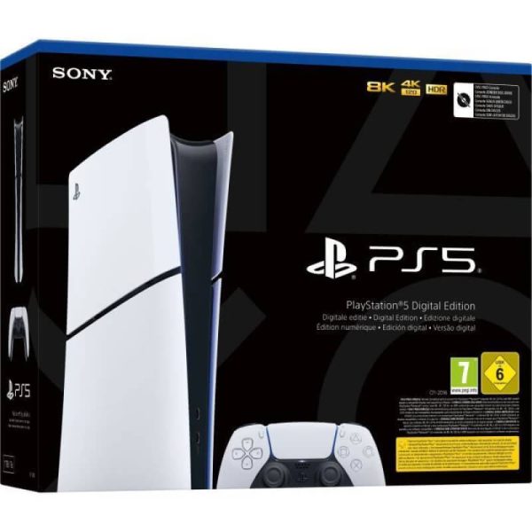 PlayStation 5 - Edition Digitale (Modèle Slim)